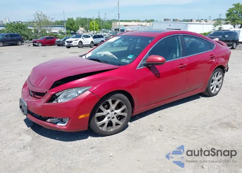 2010 Mazda Mazda6 S Grand Touring z USA, uszkodzony, nr VIN 1YVHZ8CB8A5M24139